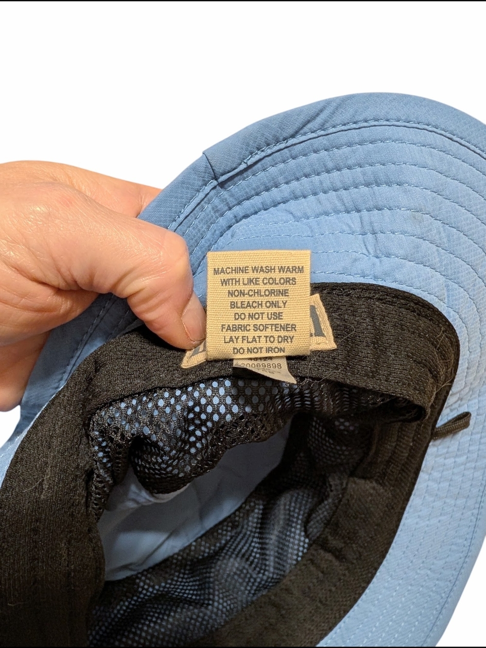 Duluth Trading Co Light Blue Nylon Bucket Hat - Picture 7 of 7